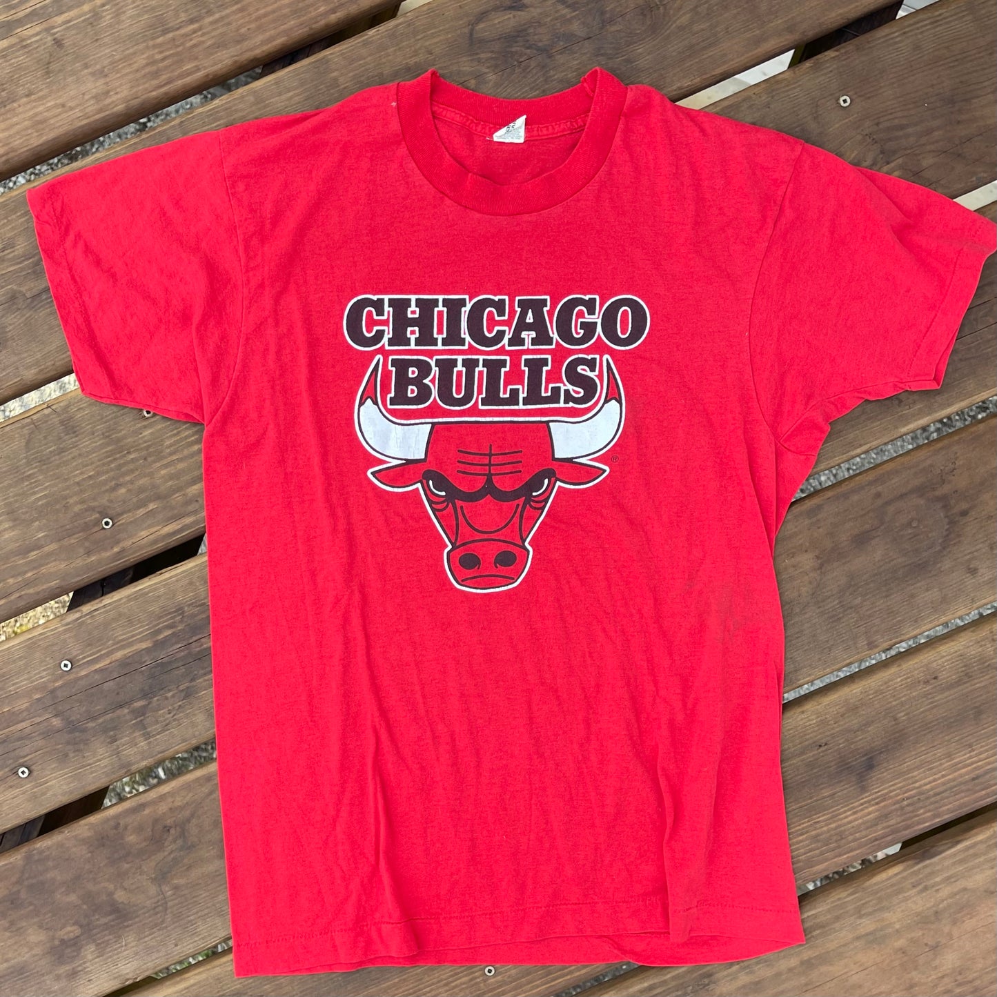 1980's Chicago Bulls Tshirt - L