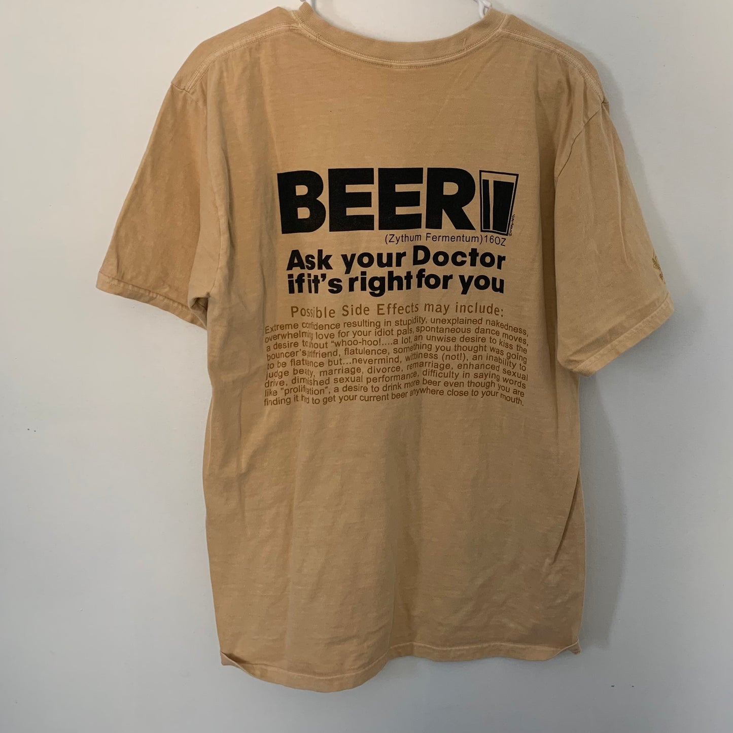 Camiseta de cerveza- M 