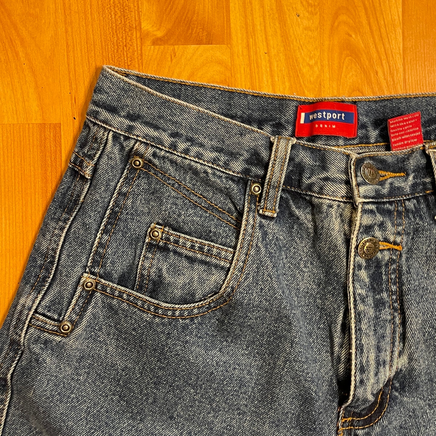 Westport Denim - Tagged 10 measures 28" x 29.5"