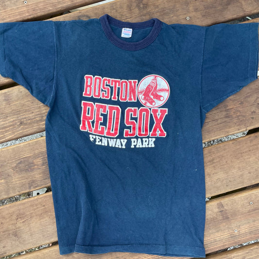 1980s Champion Red Sox Tshirt - XL