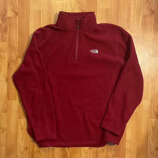 North Face Quarter Zip - L