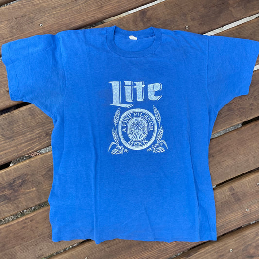 1980's Miller Lite Tshirt - XL