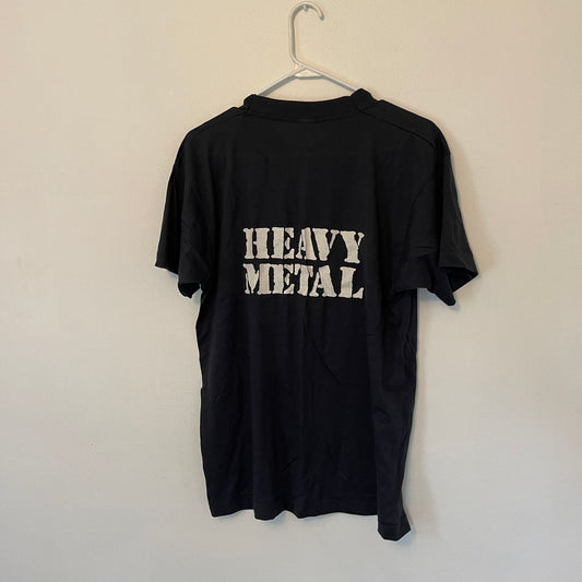 Camiseta de radio AM de heavy metal de los años 80 - XL