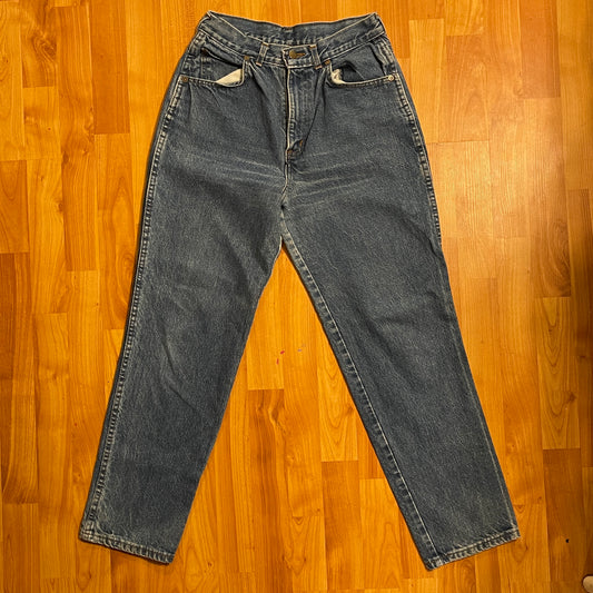 1990's Chic Denim - Tagged 12 petite Measures 26" x 27"