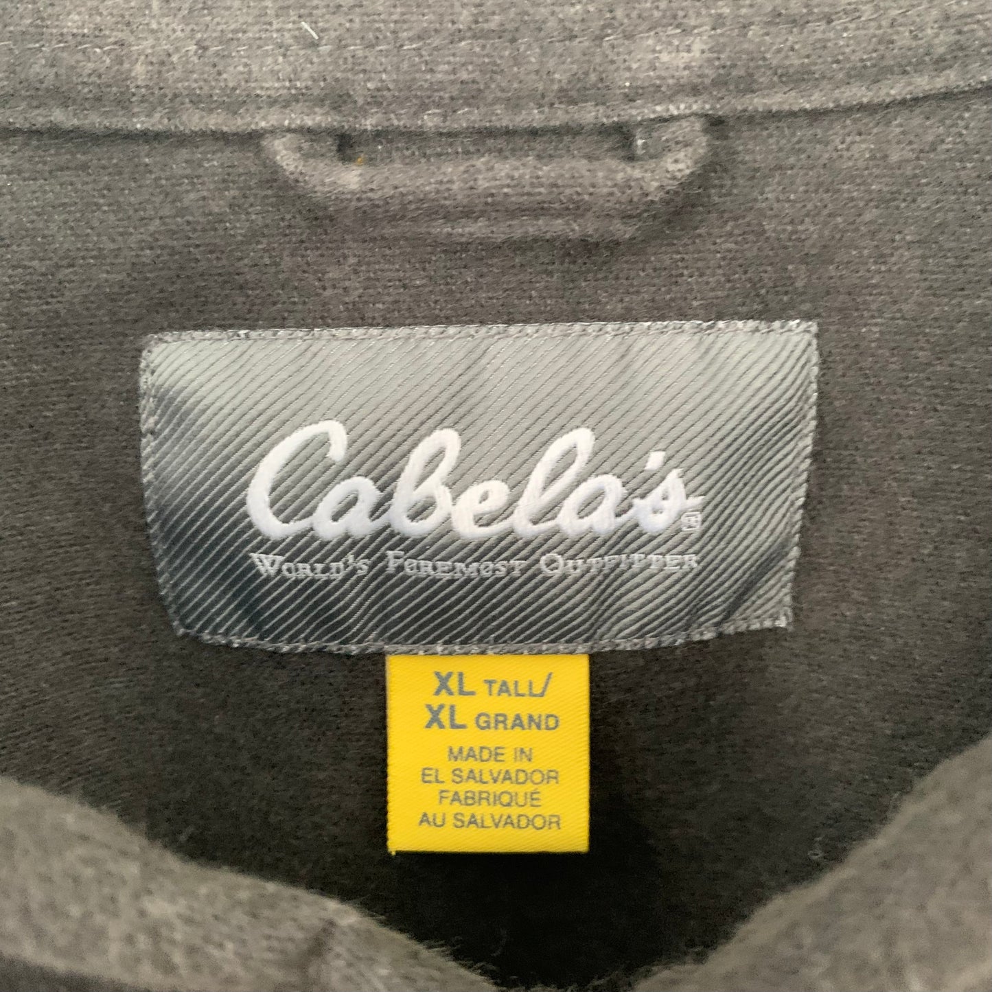 Cabela's All Over Print Shirt- XL tall