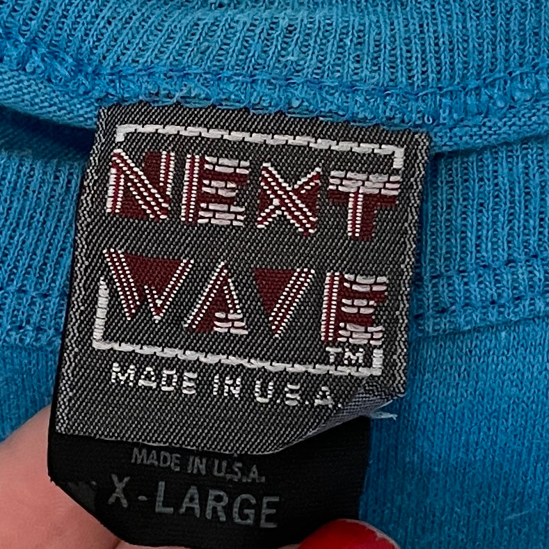 1990's Next Wave Ringer Tshirt - XL