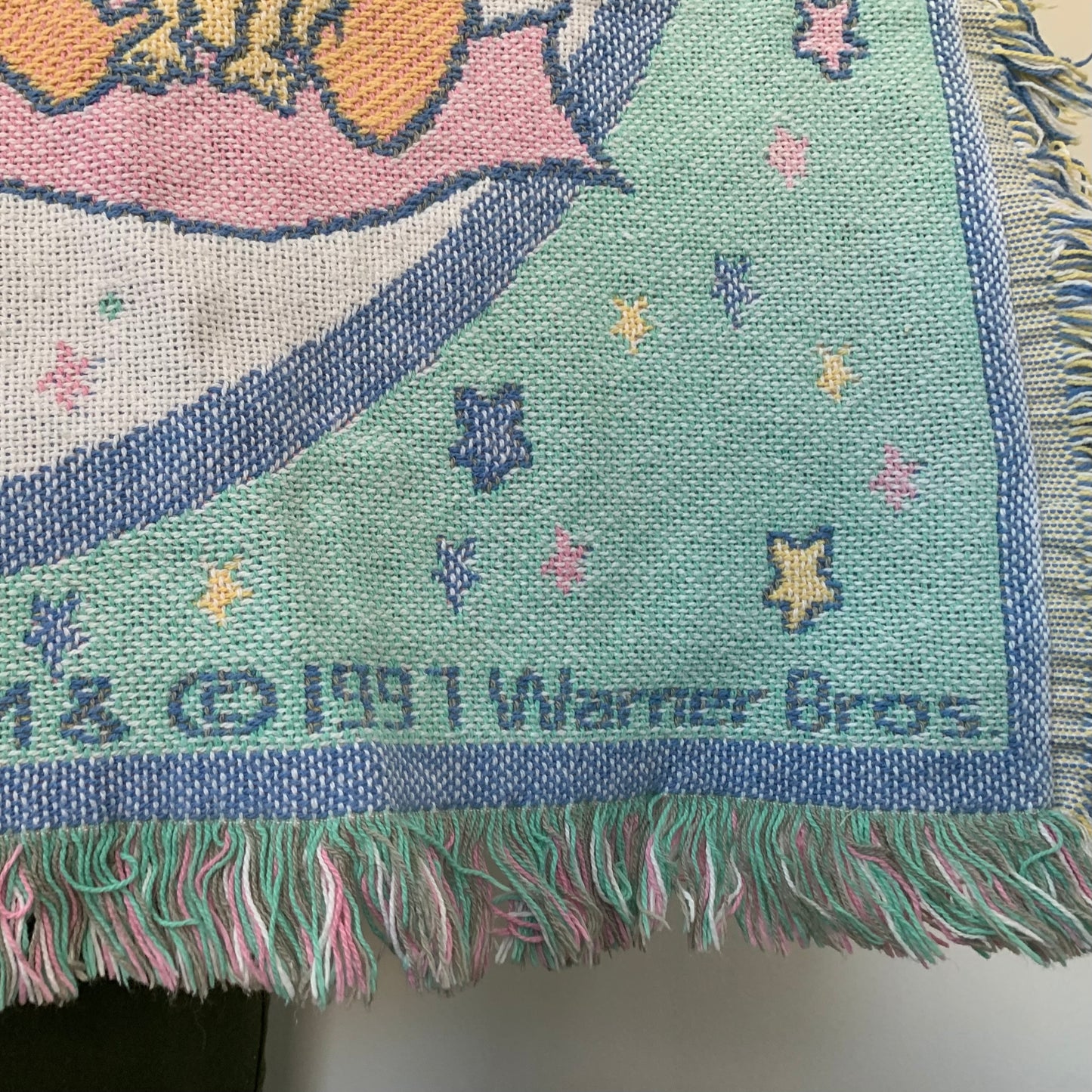 1997 Looney Tunes Baby Blanket