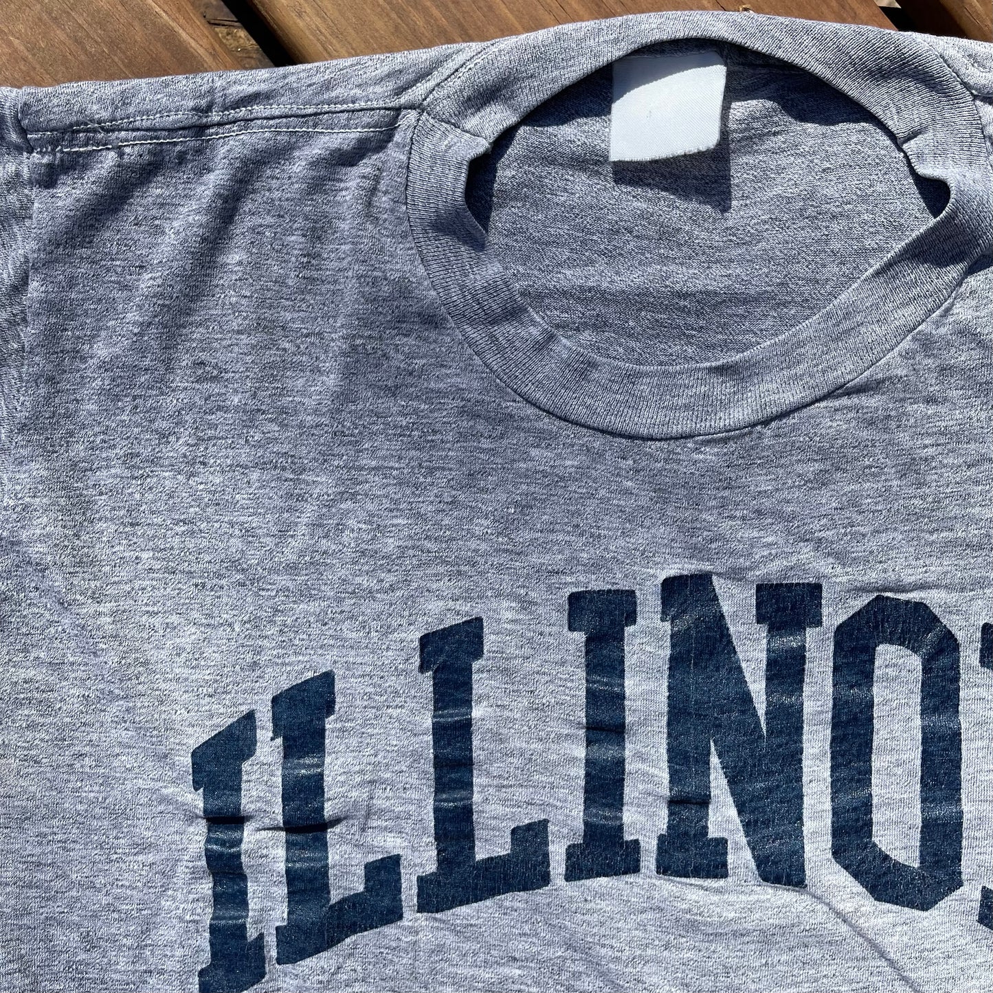 1980's Illinois Tshirt - L