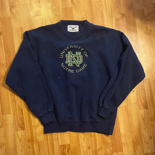 2000's Notre Dame Crewneck - L