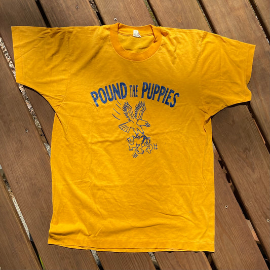 Camiseta Pound the Puppies de 1980 - L