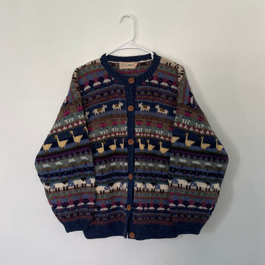 LL Bean Wool Sweater - L