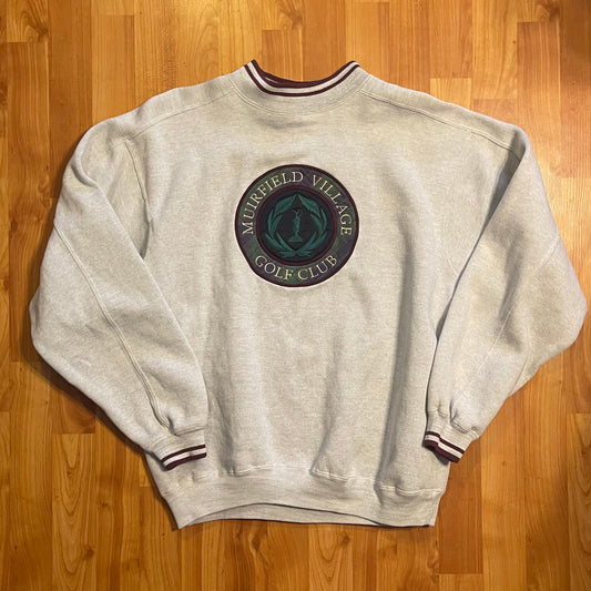 1990's Golf Club Crewneck - L