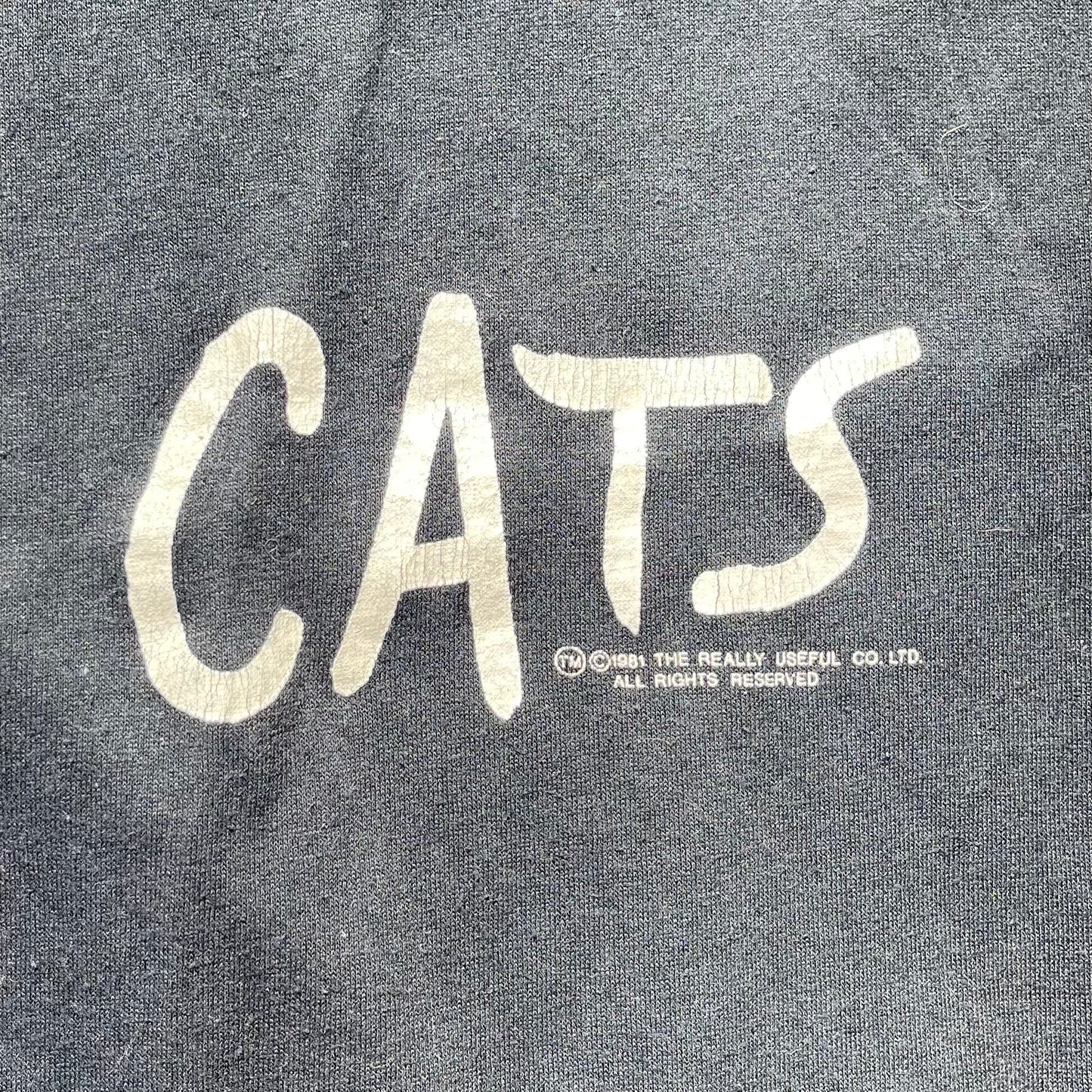 1981 Cats Tshirt - XL fits L