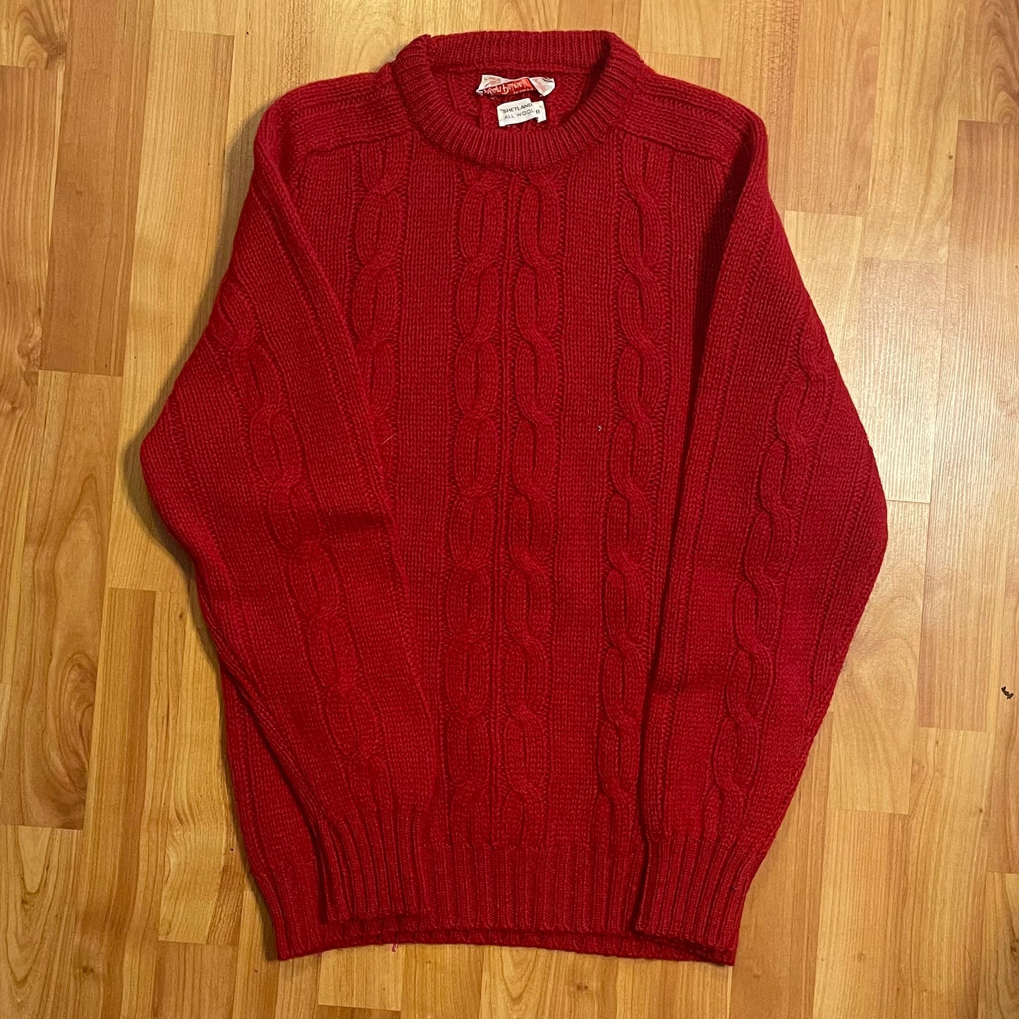 1980's Wool Sweater - M