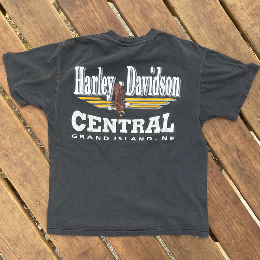 1990's Harley Pocket Tee - L