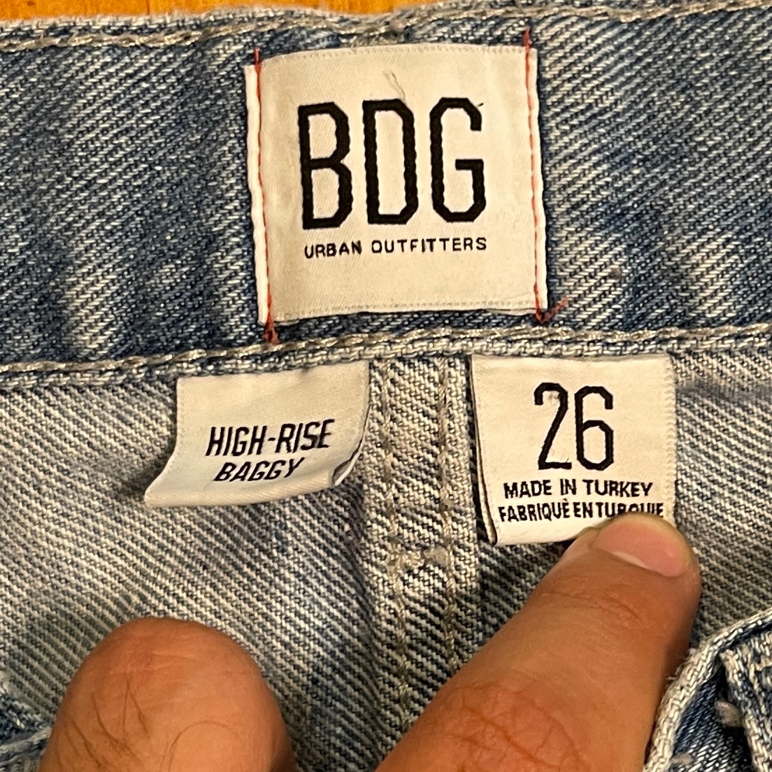 BDG Urban High rise baggy jeans - Tagged 26 Measures 26" x 30.5"