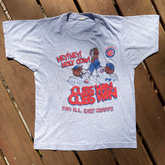 1984 Cubs Win Tshirt - L