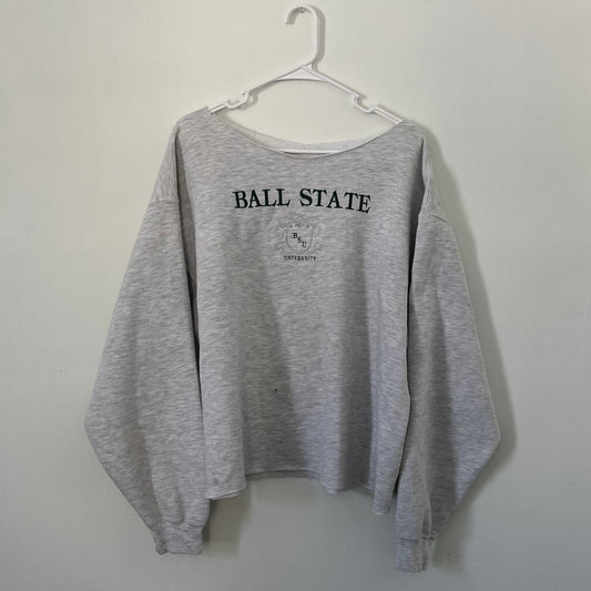 Sudadera cortada Ball State - M 