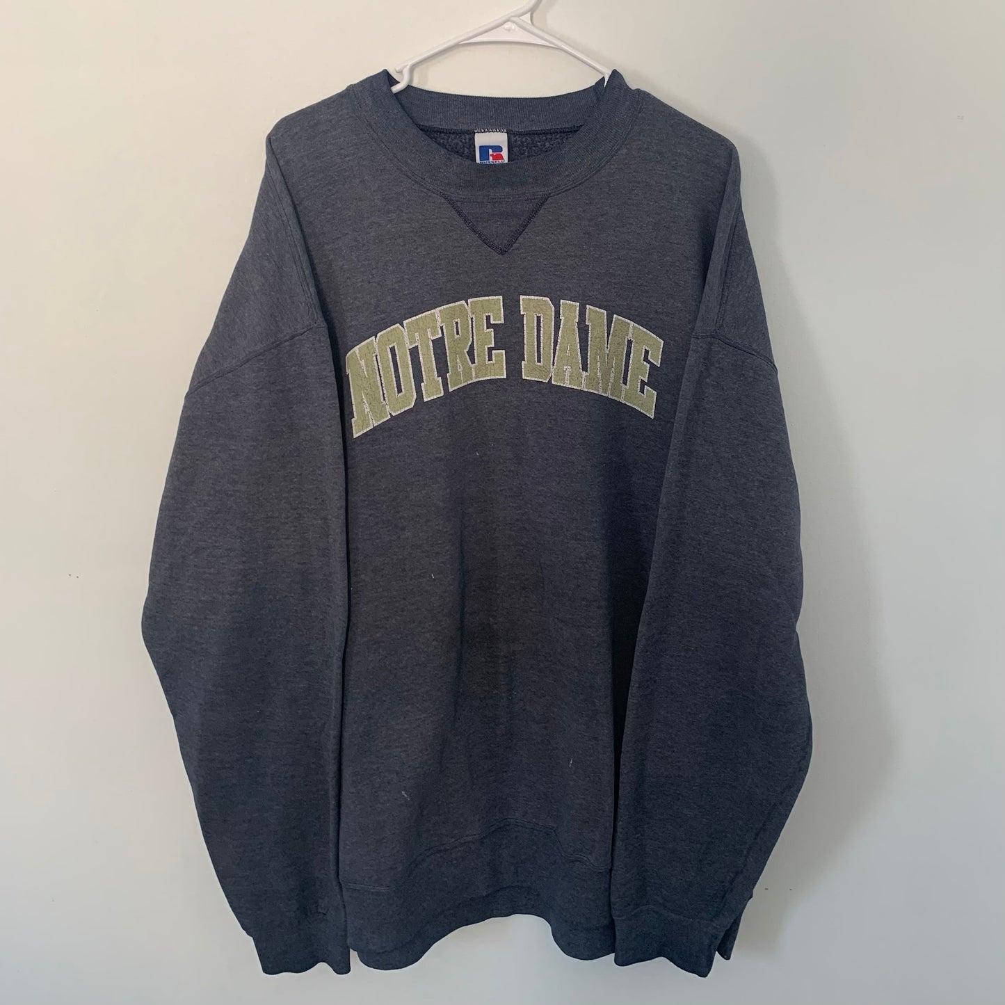 Russell Notre Dame Crewneck- XL