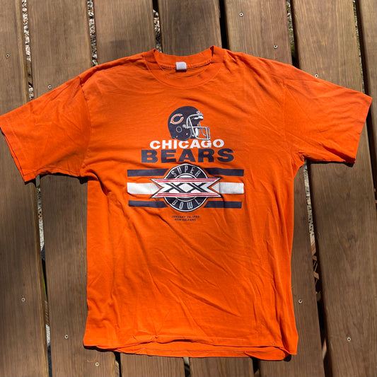 Camiseta de los Chicago Bears de los años 80 - XL para L