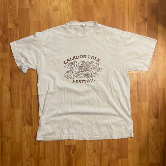 Single stitch caldeon festival Tee - L