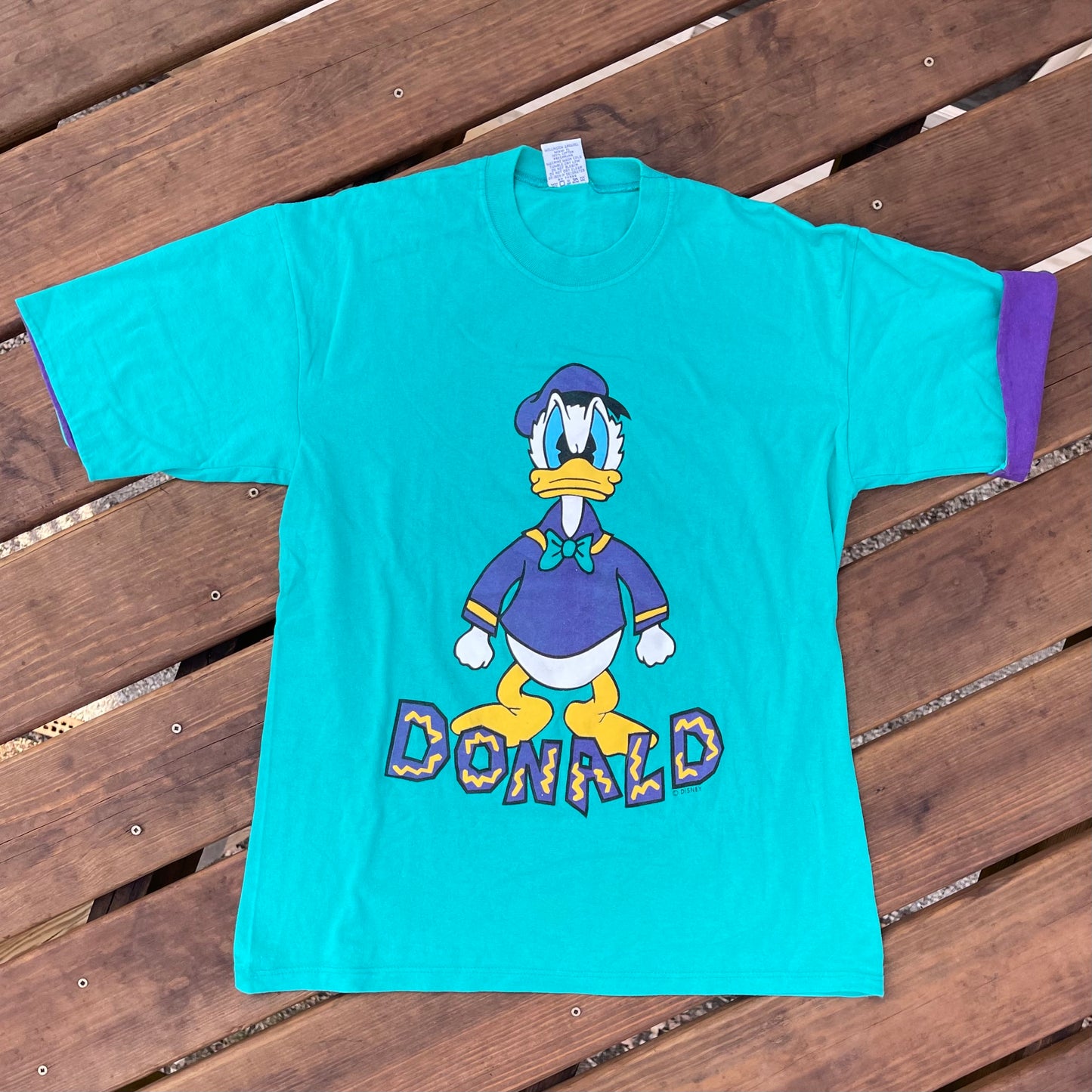 1990's Donald Duck Tshirt - L