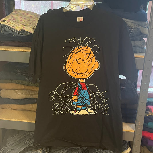 1990s Jerzees Peanuts Tshirt - 21" x 29.5"