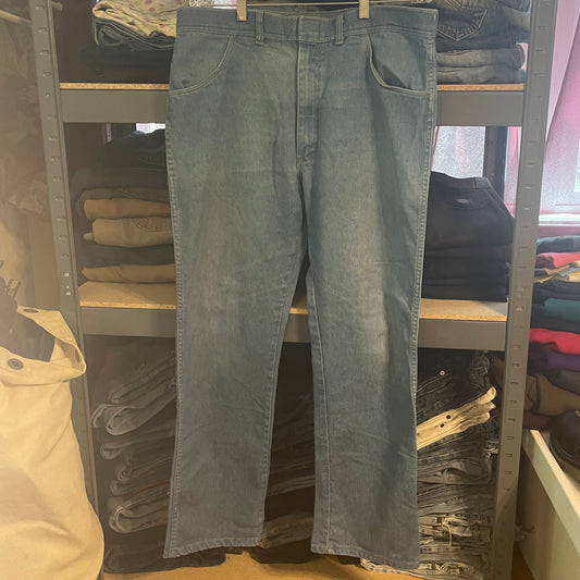 1980 年代 Wrangler 牛仔裤 - 37 英寸 x 30.5 英寸