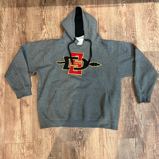 Sdsu Hoodie Sweatshirt - XLarge - 25” x 26”