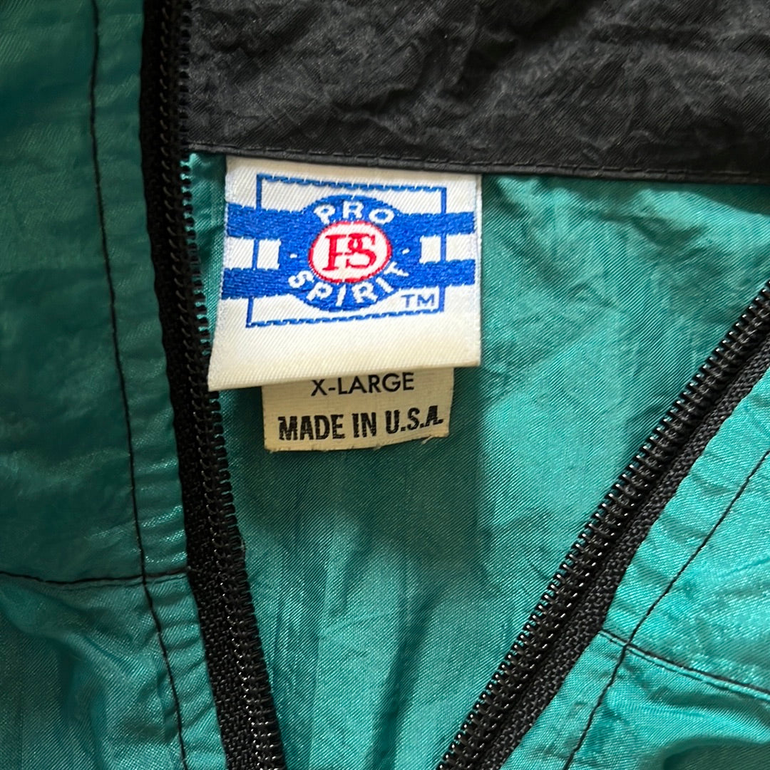 80's Pro Spirit Zip Up Windbreaker - XLarge - 29” x 29”