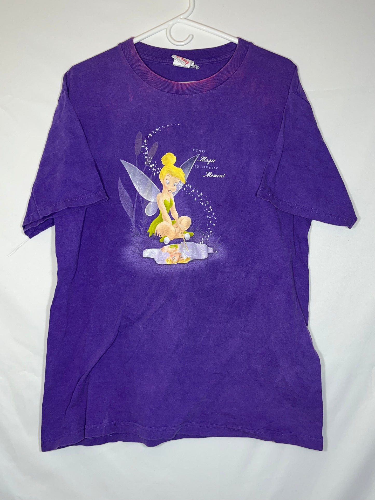 Disney Tinker Bell Tshirt - Medium - 20.5” x 27”