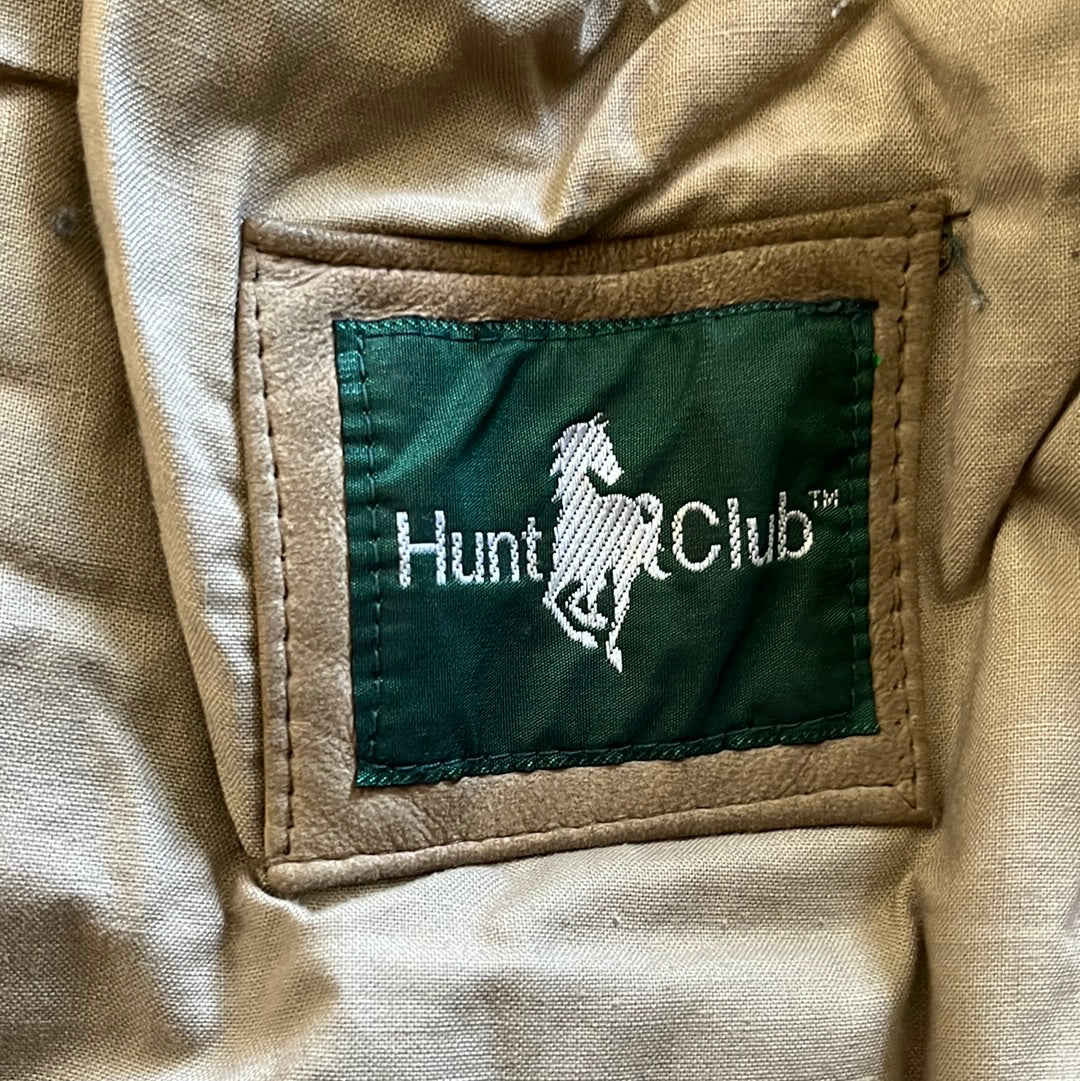 Hunt Club Leather Jacket - XLarge - 26” x 30”