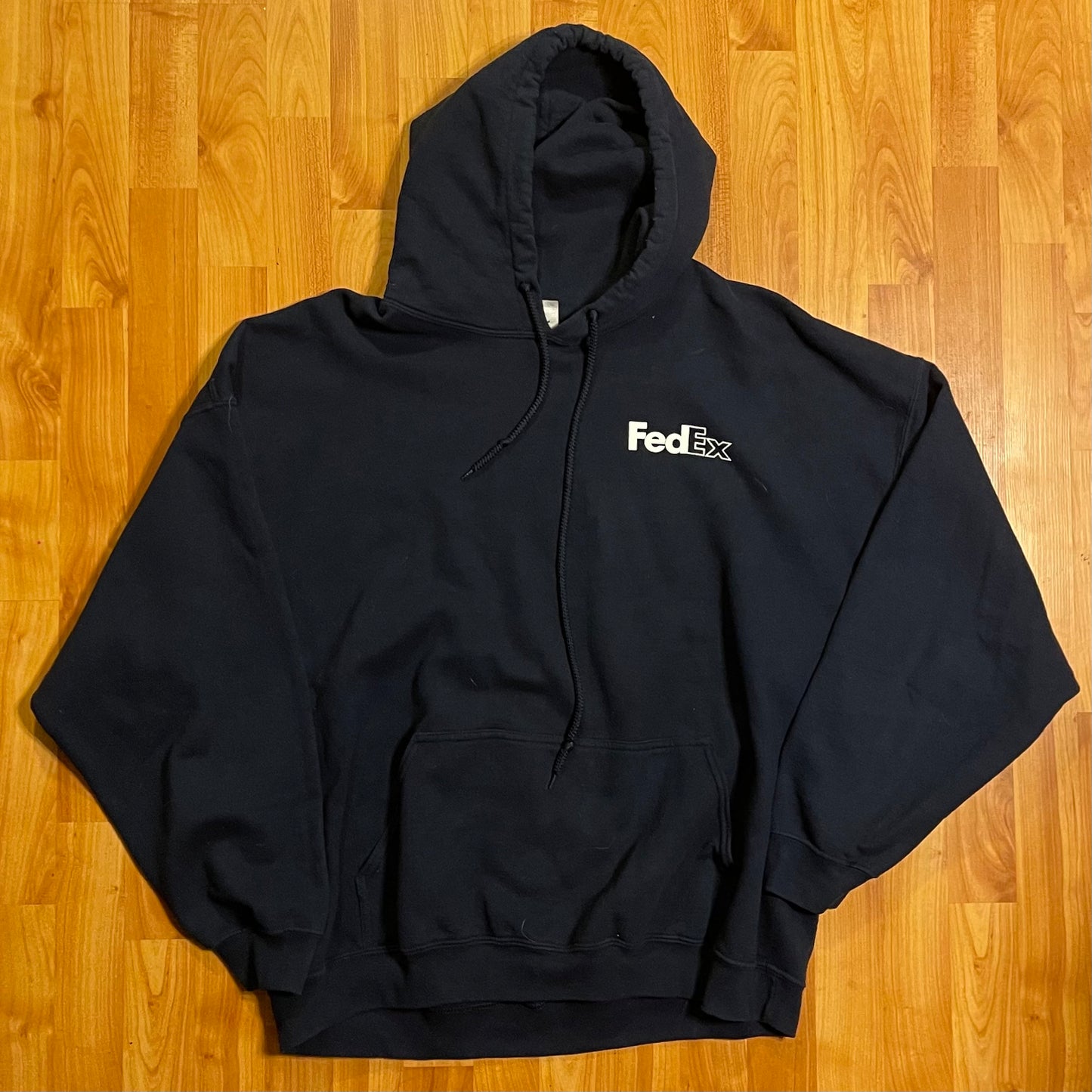 Fedex boxy hoodie fits XXL