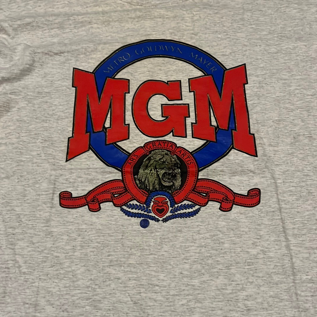 90's MGM Double Collared Tshirt - 22” x 30”