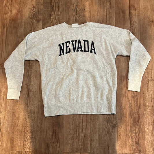 Nevada Champion Reverse Weave Crewneck - 22.5” x 27.5”