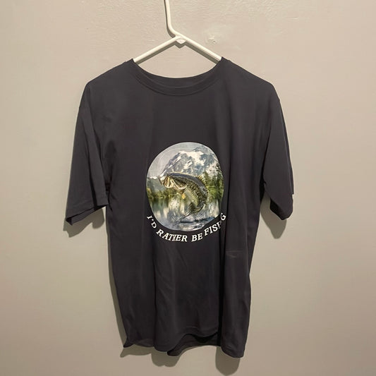 Prefiero estar pescando camiseta - 20" x 27"