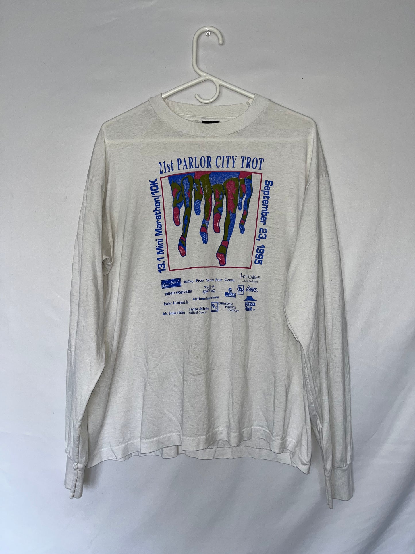 90's FOTL Best Parlor City Trot Longsleeve Shirt - Large - 22.5” x 27”