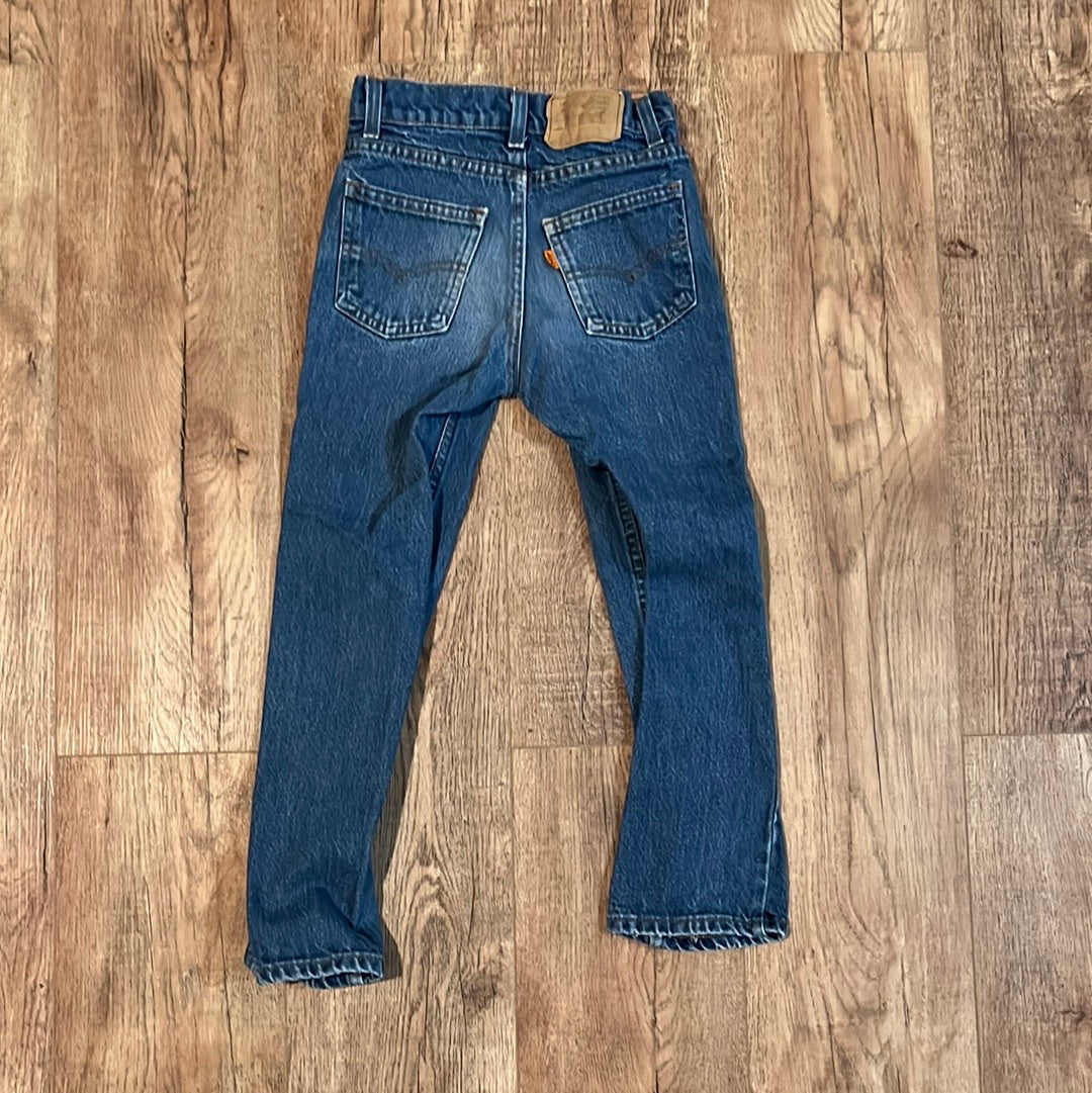 70's Levi Orange Tab Denim - 22” x 20”