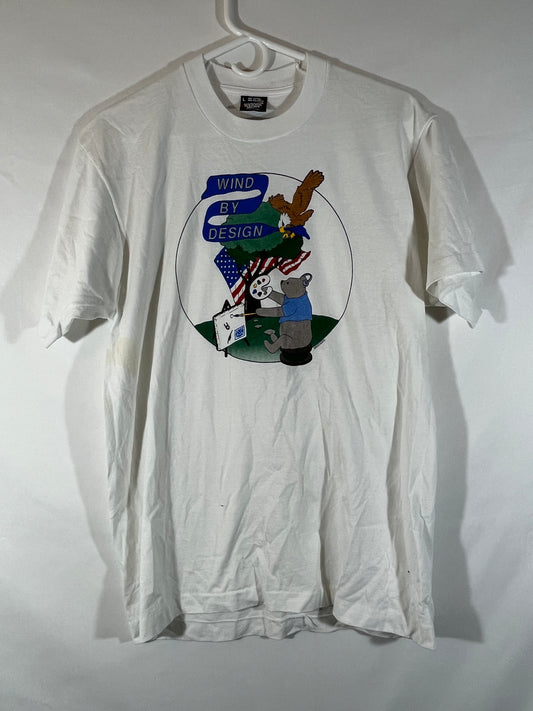 90's Wind By Design Tshirt - Small - 19” x 28”