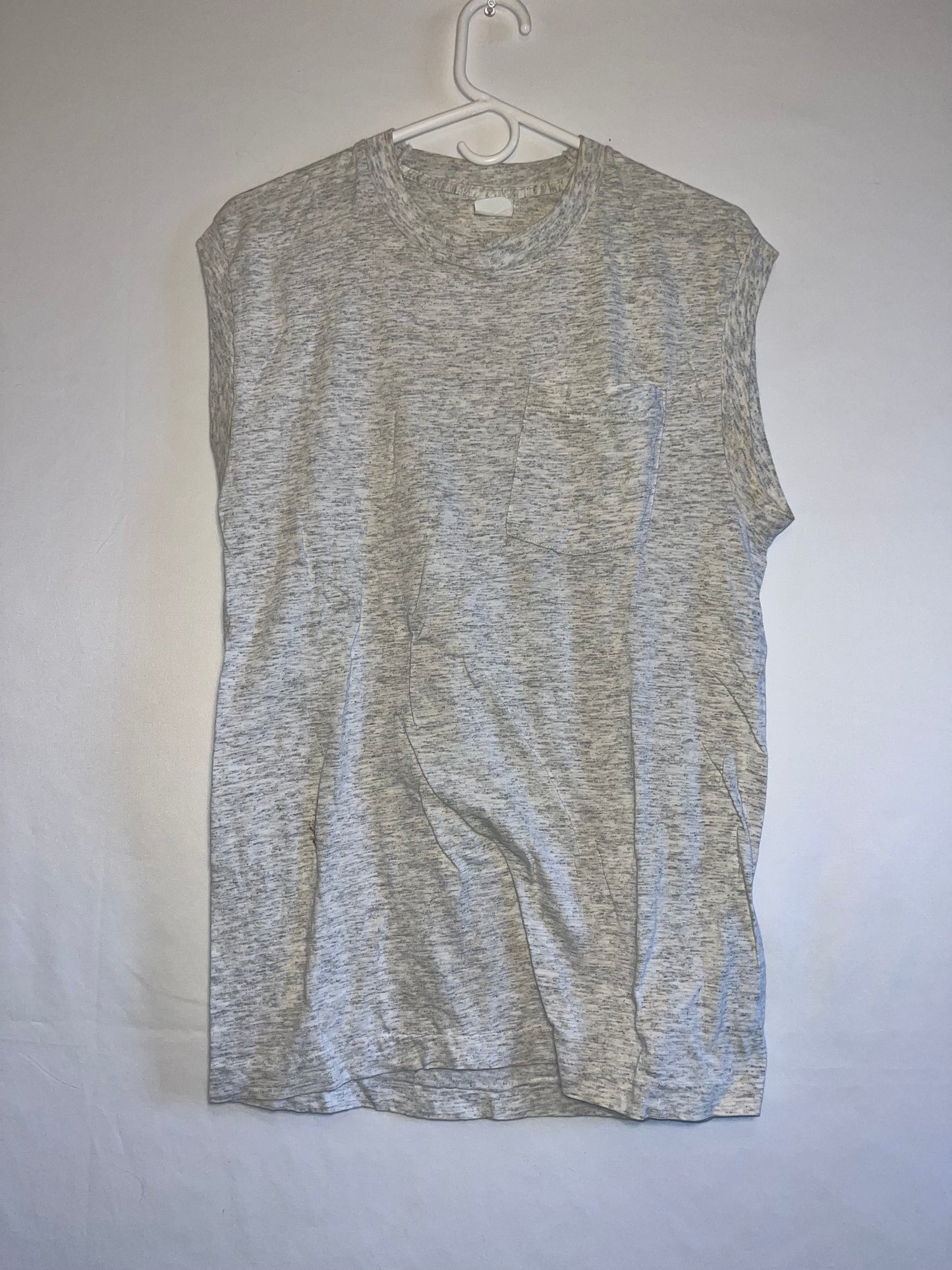 80's Cutoff Pocket Tshirt Blank - XSmall - 16” x 28.5”