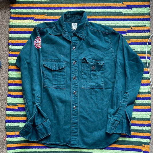 Camisa BSA de los años 50 - 18" x 25"