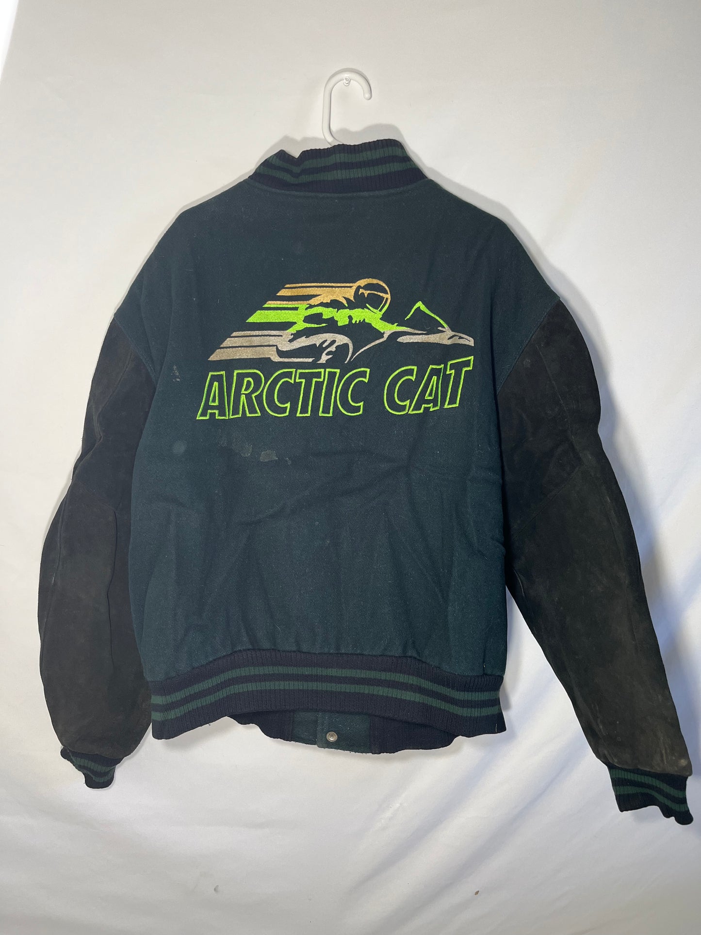 80's Arctco Arcticwear Arctic Cat Bounger Hunter Jacket - XLarge - 24” x 29.5”