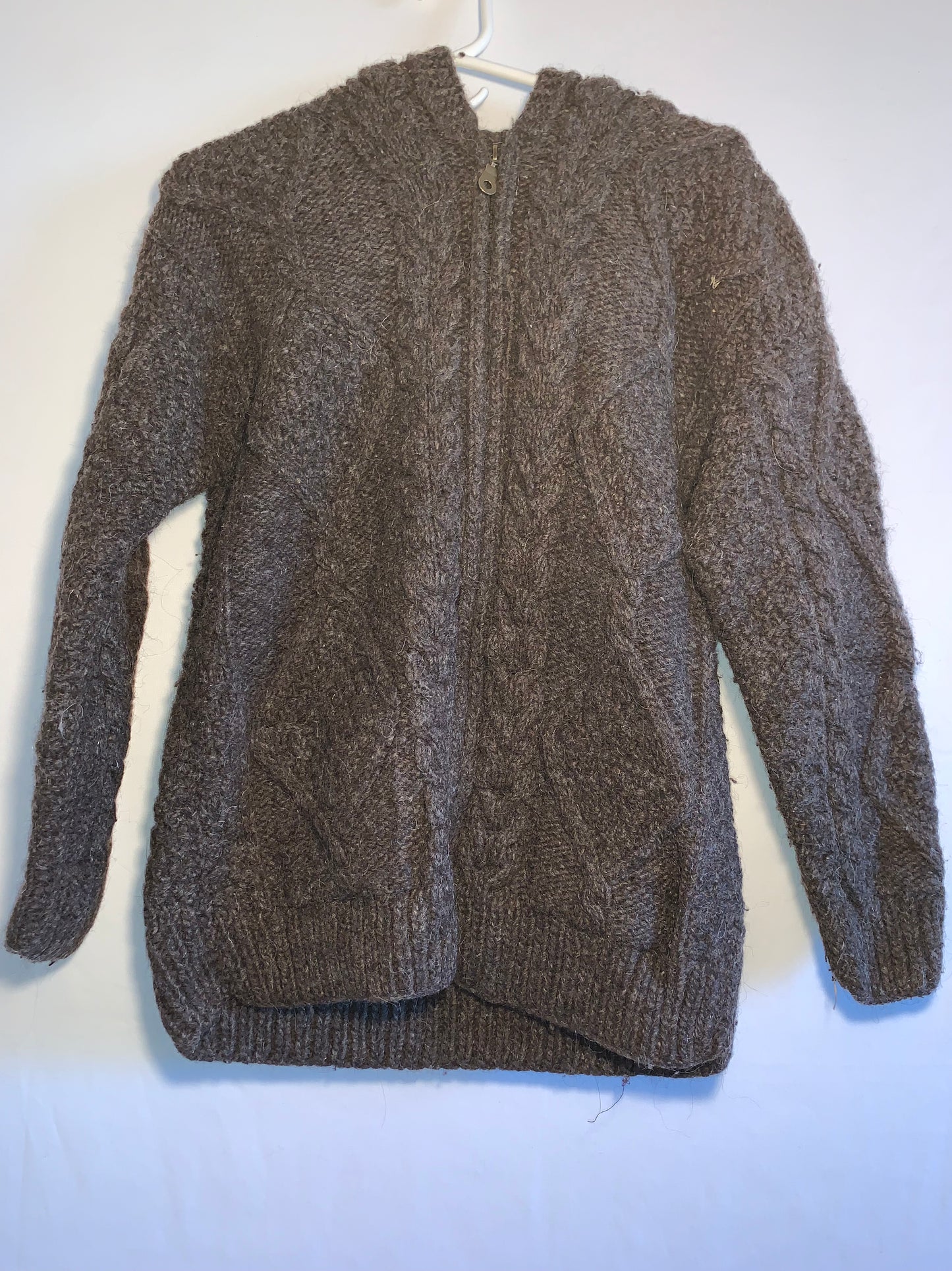 Knit Hooded Sweater - Small - 18.5” x 25”