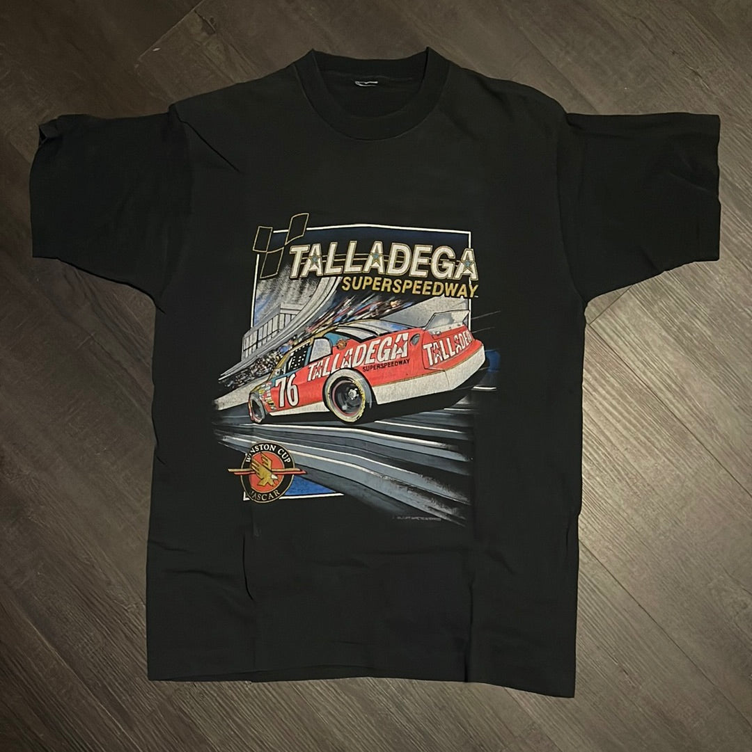 90's Talladega Speedway Nascar Tshirt - 20" x 28"