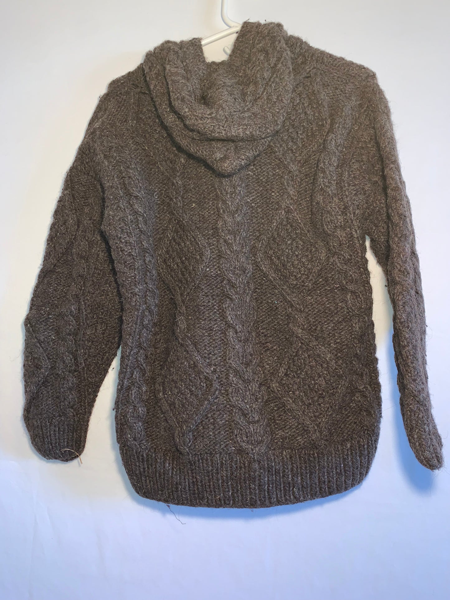 Knit Hooded Sweater - Small - 18.5” x 25”