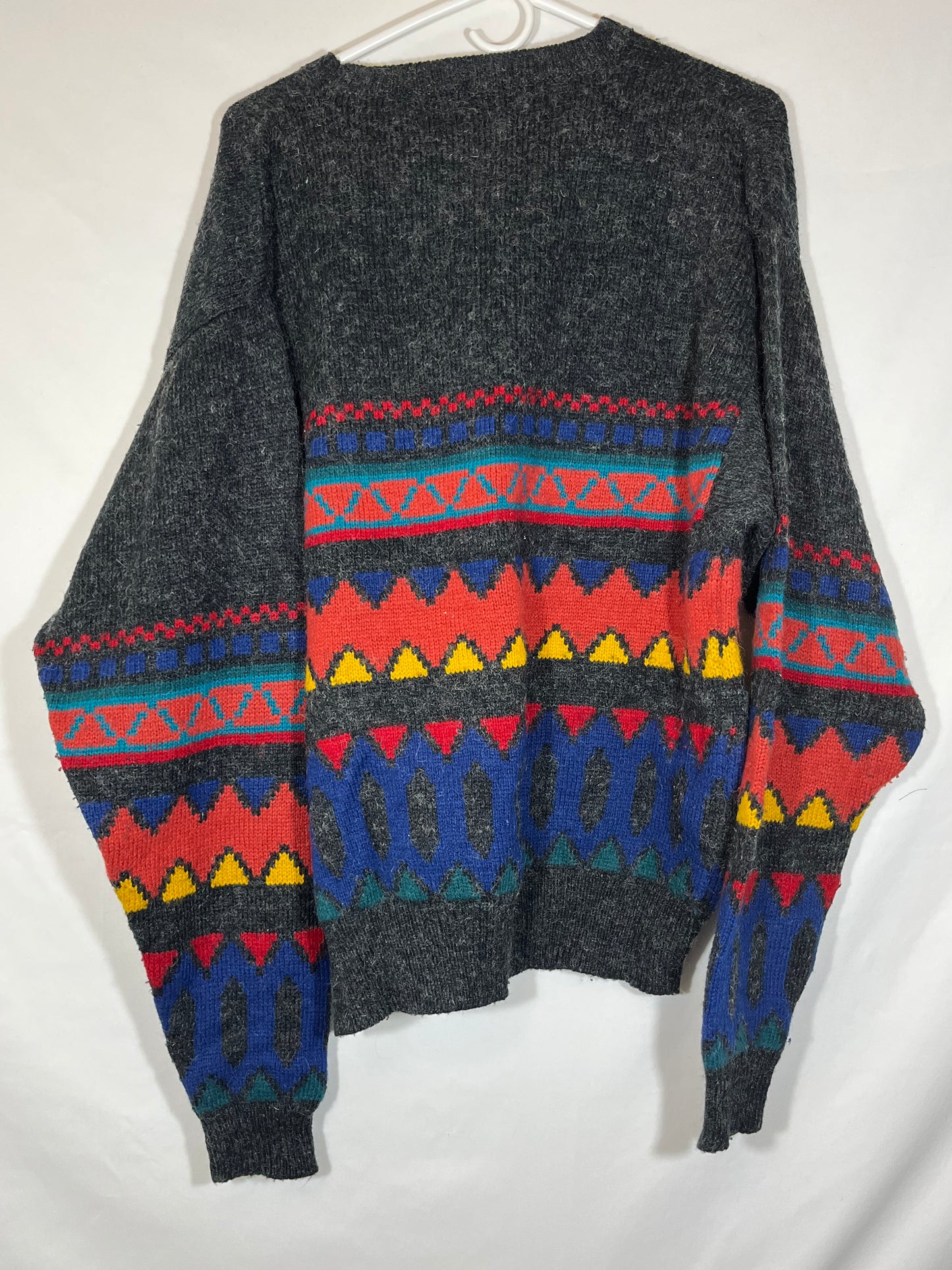 80/90's Generra Collection Acrylic Wool Sweater - Medium - 21.5” x 26.5”