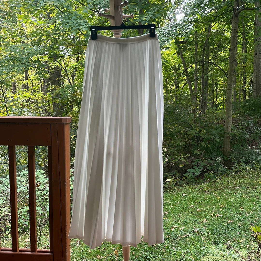 70's Coffee Filter Skirt - S 12.5” x 40”