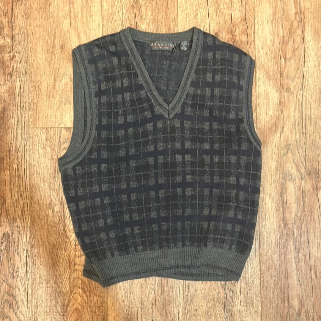 Arcylic/Wool Brandini Sweater Vest - Large - 22” x 23.5”