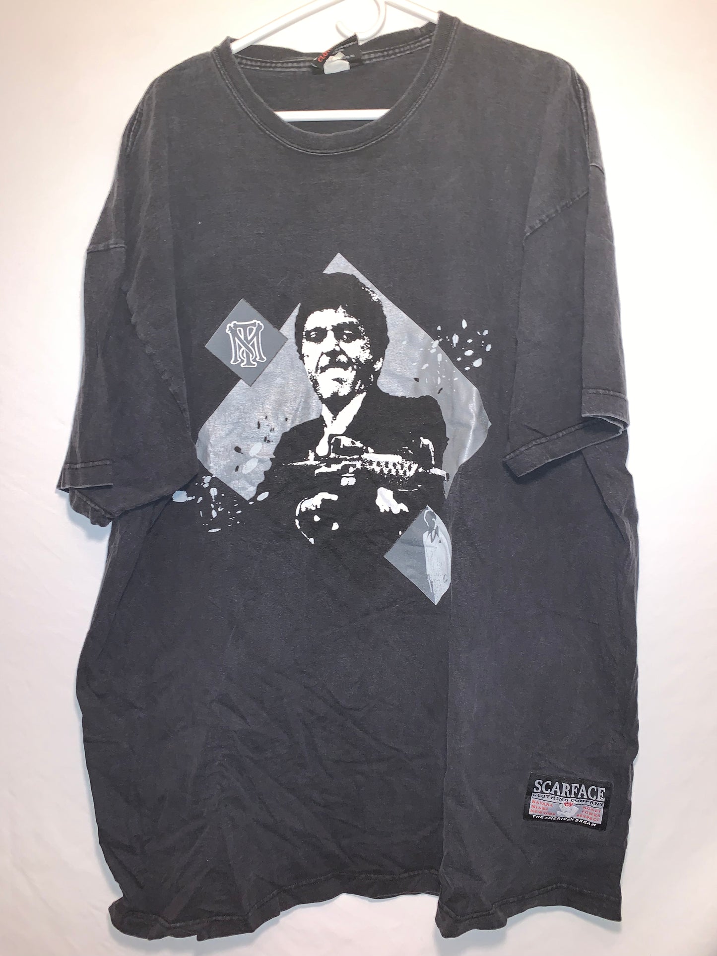 Camiseta Scarface Fader - XL - 26” x 34”