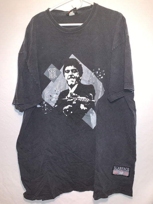 Scarface Fader Tshirt - XLarge - 26” x 34”